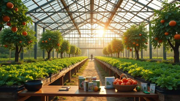 Choisissez votre serre ACD avec garanties pour des cultures réussies