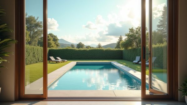 Modèles uniques de piscine coque 8x4 pour votre jardin